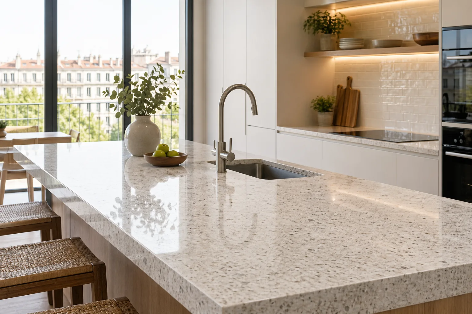 Granit Blanc Cristal — Lyon